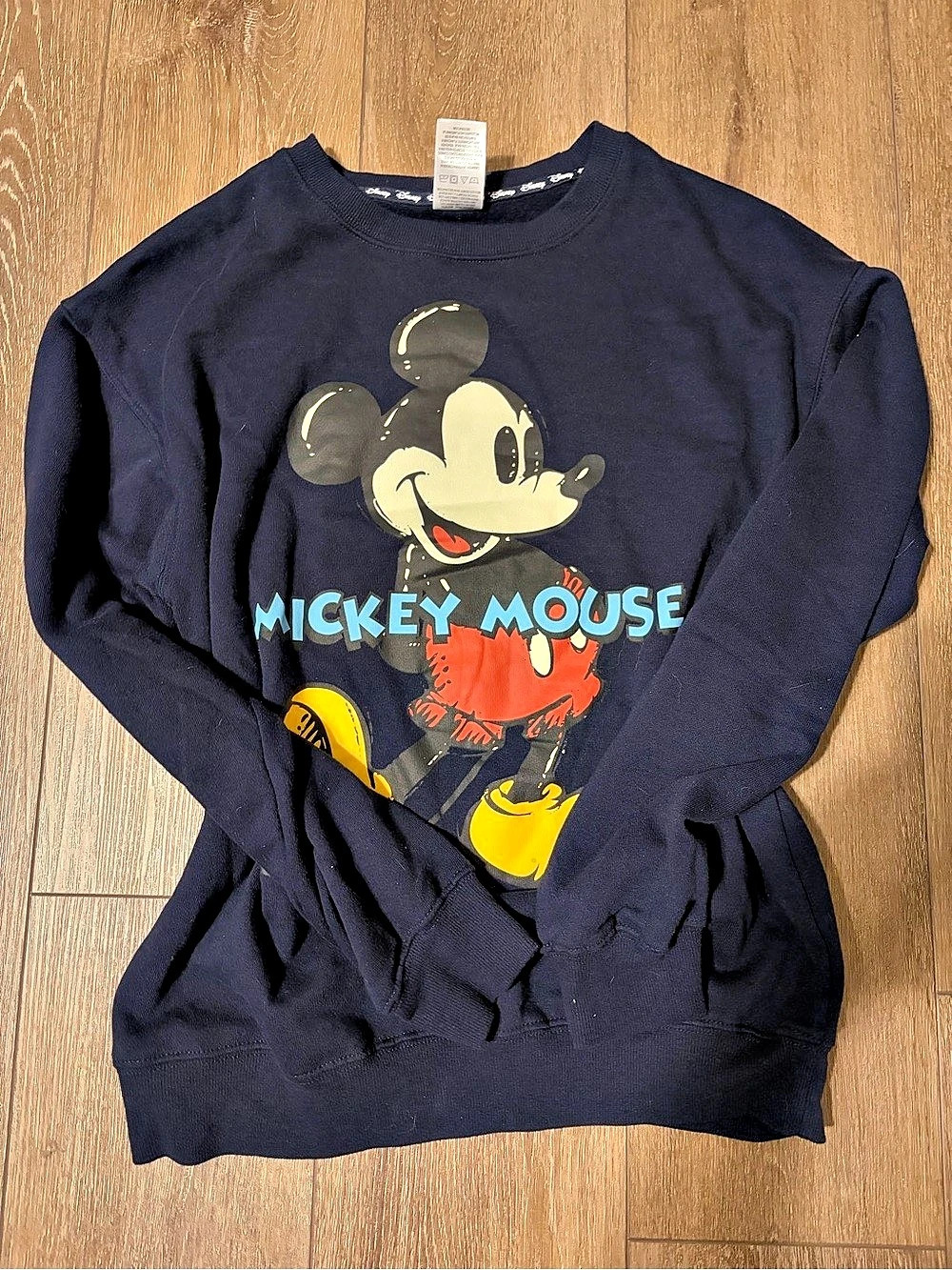 Disney Mickey Mouse Graphic Sweatshirt Blue